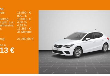 Seat Ibiza 17.664 km 18.990 &euro; Saarbrücken 66121