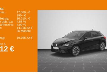Seat Ibiza 28.004 km 17.500 &euro; Kirkel 66459