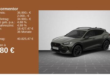 Cupra Formentor 37.000 km 36.900 &euro; Kirkel 66459