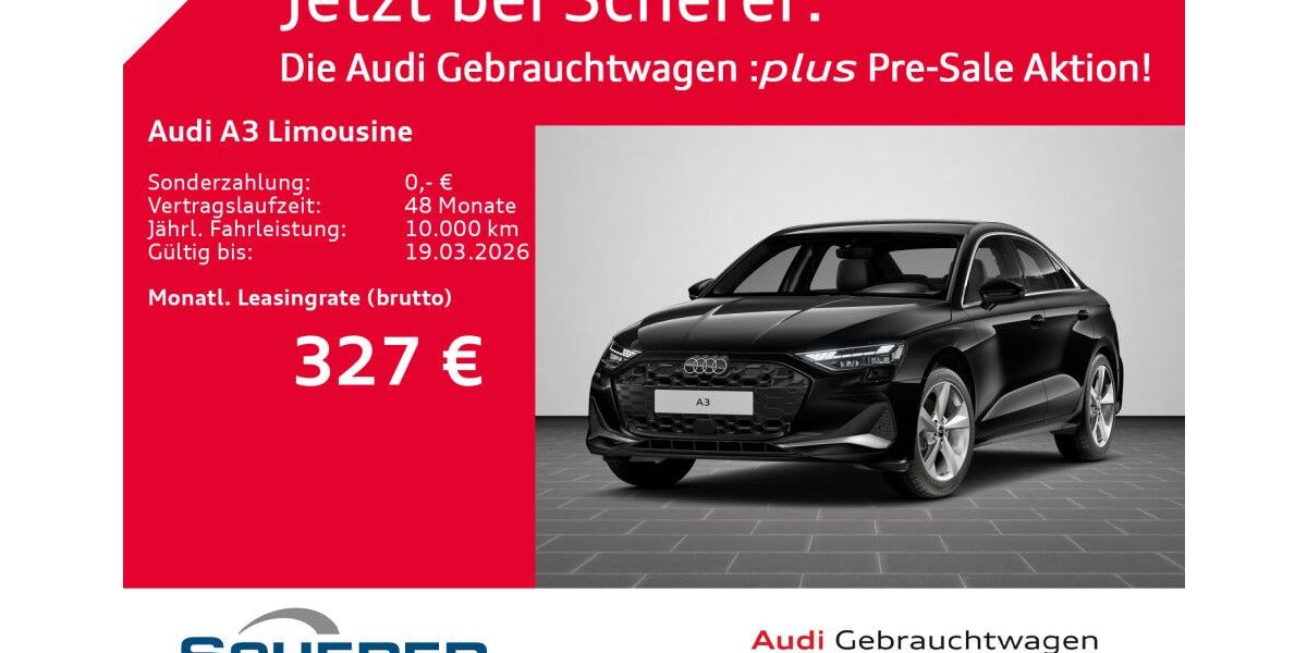 Audi A3 27.363 km 32.490 &euro; Saarbrücken 66115