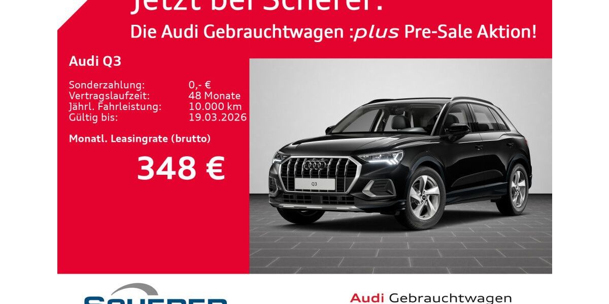 Audi Q3 17.908 km 37.490 &euro; Homburg 66424