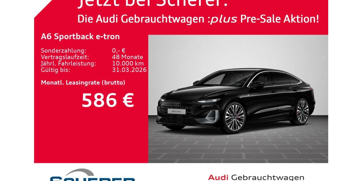 Audi A6 e-tron 10.544 km 62.990 &euro; Homburg 66424