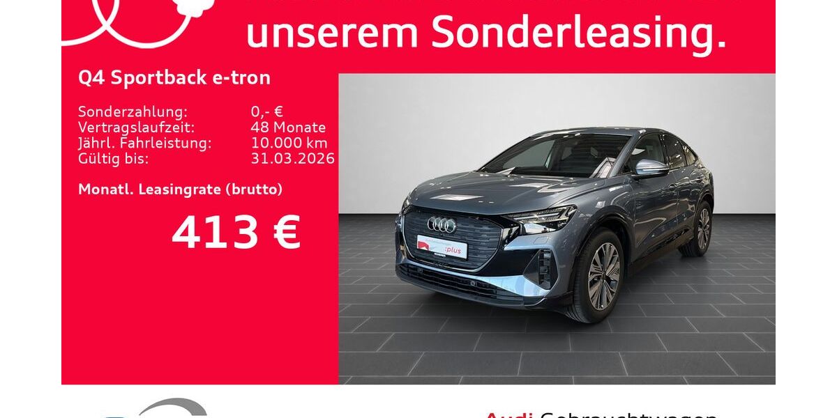 Audi Q4 e-tron 4.200 km 41.990 &euro; Saarbrücken 66115