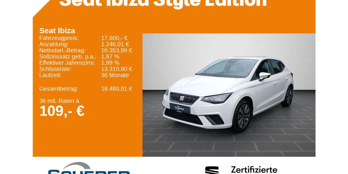 Seat Ibiza 30.350 km 16.900 &euro; Kirkel 66459