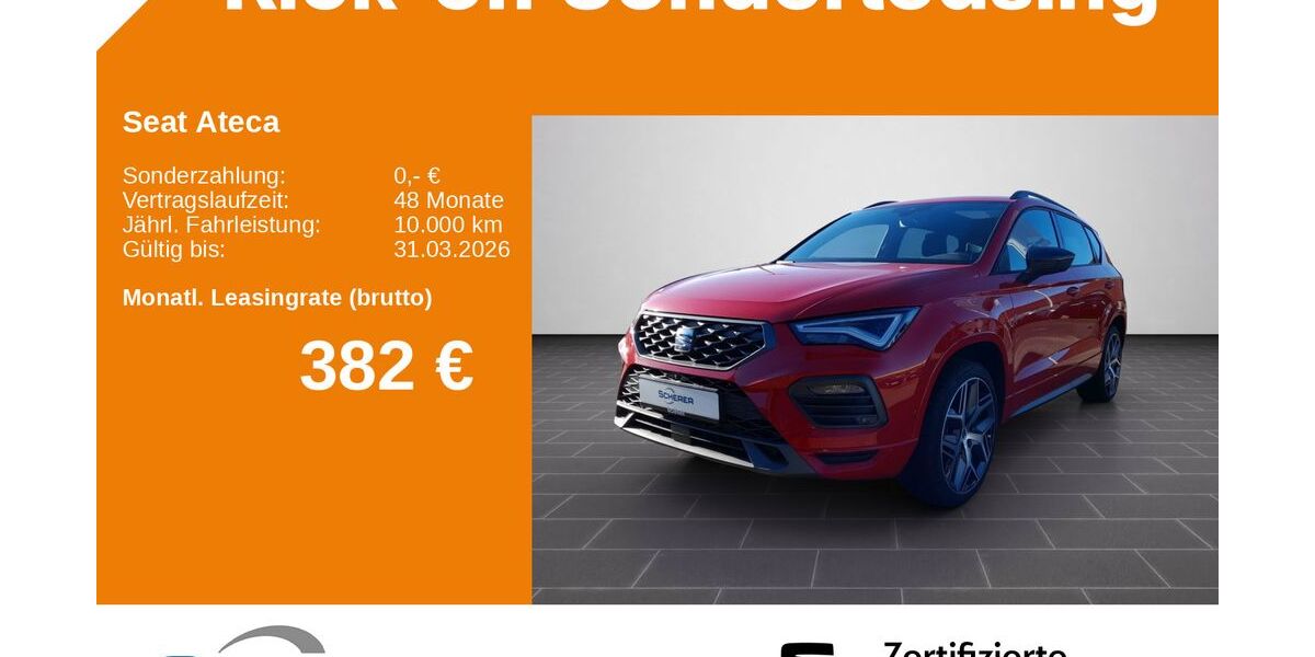 Seat Ateca 8.319 km 39.900 &euro; Kirkel 66459