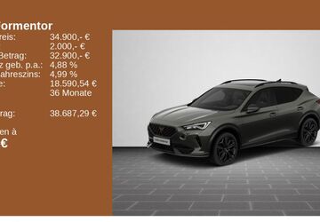 Cupra Formentor 37.000 km 34.900 &euro; Kirkel 66459