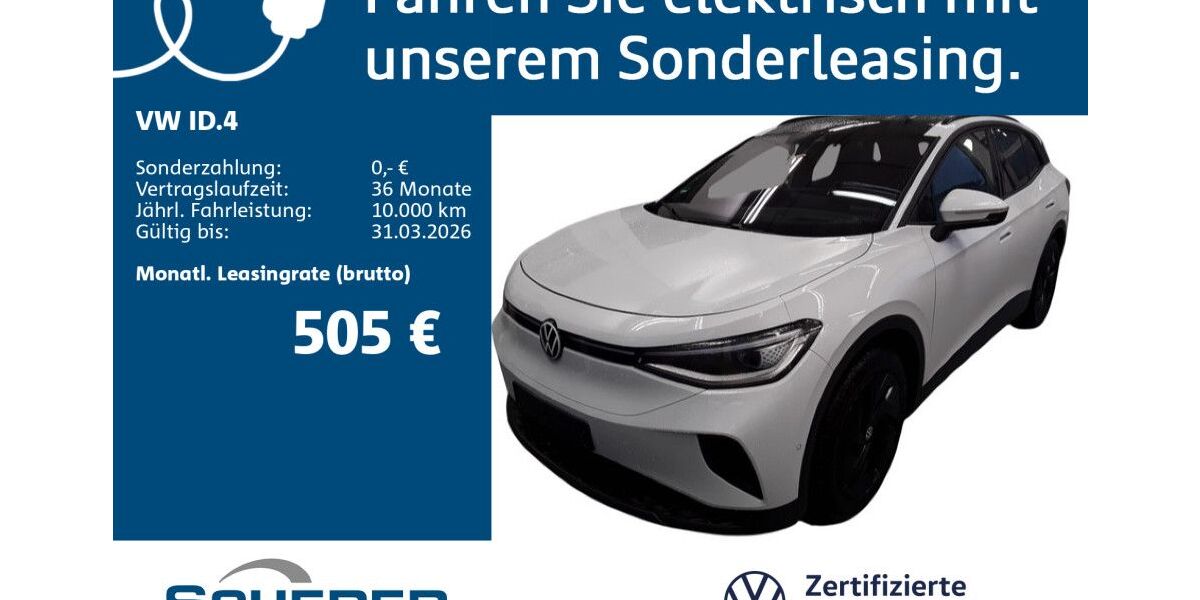 VW ID.4 16.069 km 43.290 &euro; Neunkirchen 66538