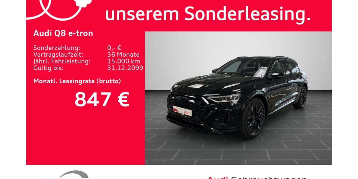 Audi Q8 e-tron 74.600 km 49.990 &euro; Saarbrücken 66115